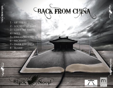 Black Novel - Retro di copertina "Back from China"